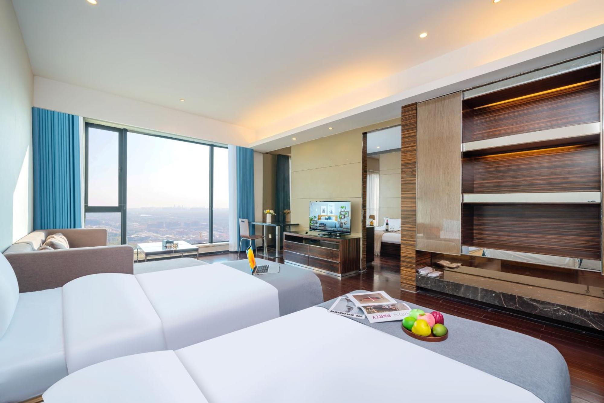 Jufeng Executive Apartment Cantón Exterior foto