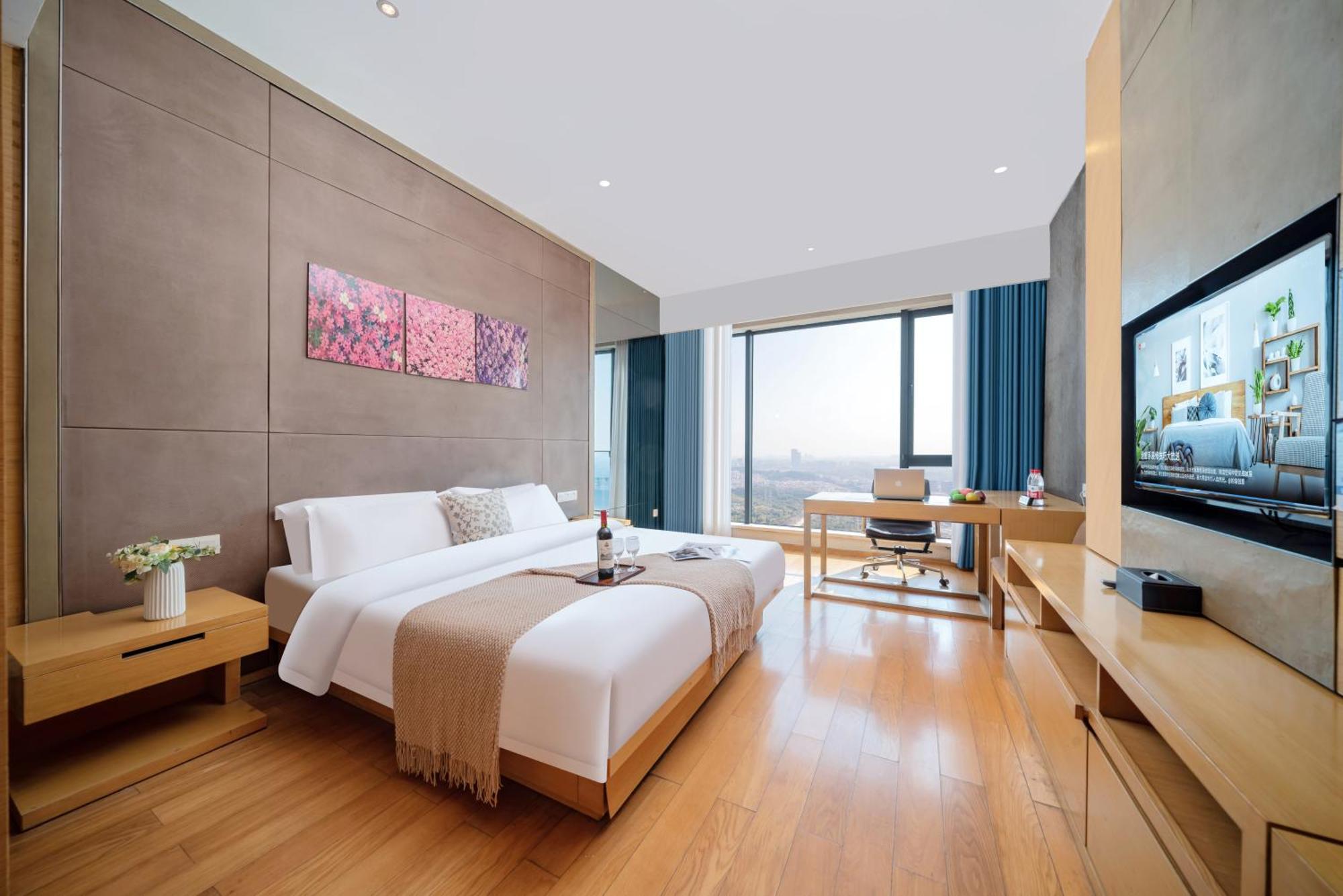 Jufeng Executive Apartment Cantón Exterior foto