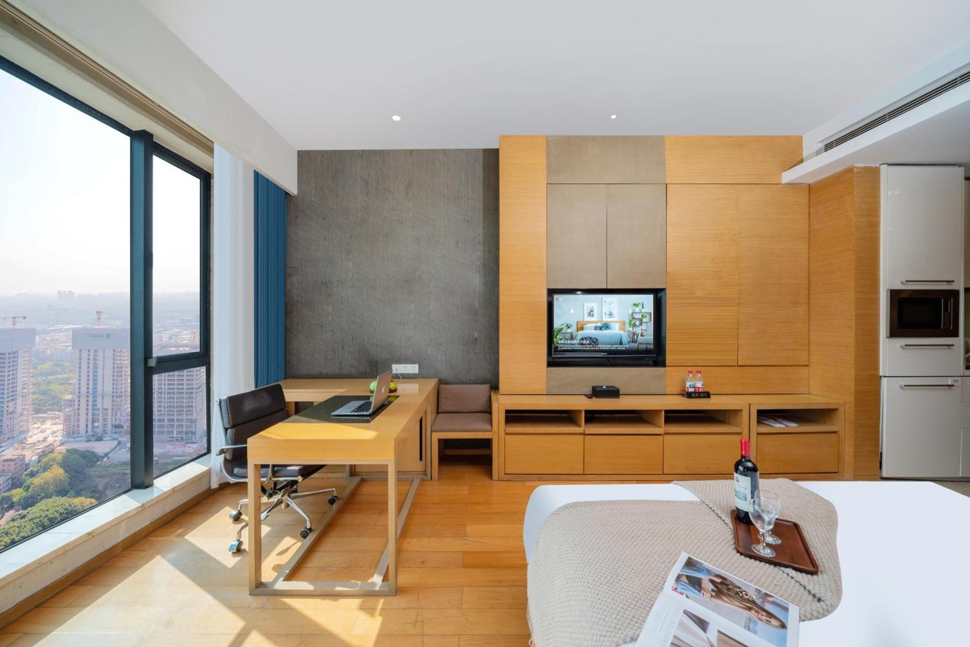 Jufeng Executive Apartment Cantón Exterior foto